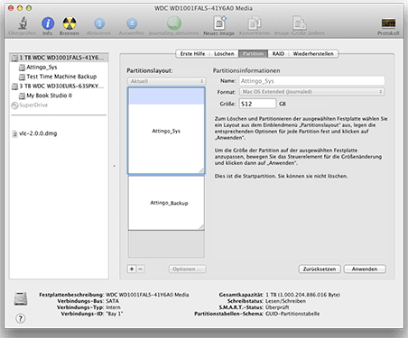 apple data recovery foutmelding